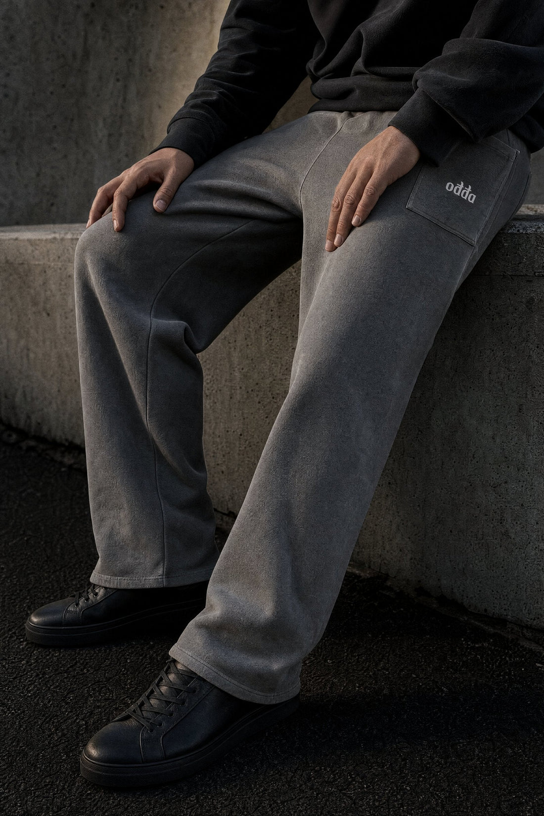 Sweatpants, from the gym to the runway.