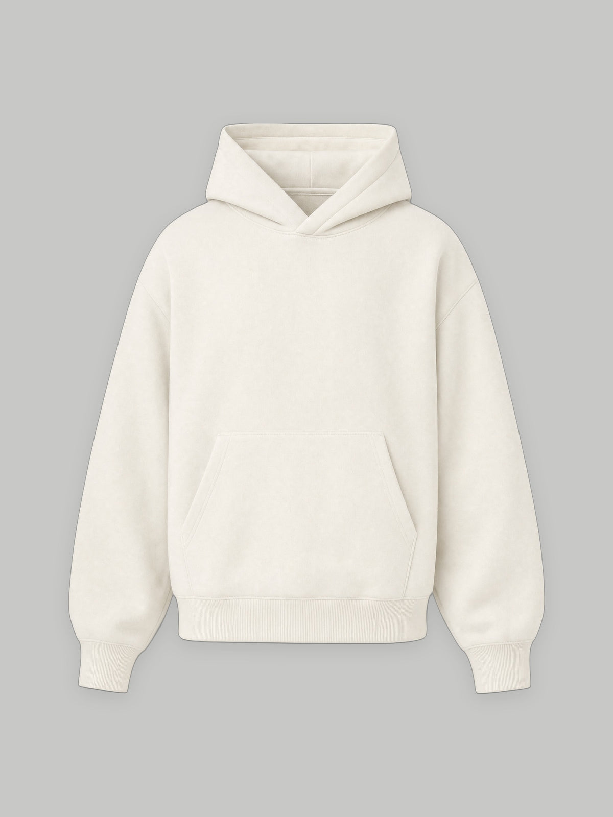 Odda Boxy Fit Hoodie Off White