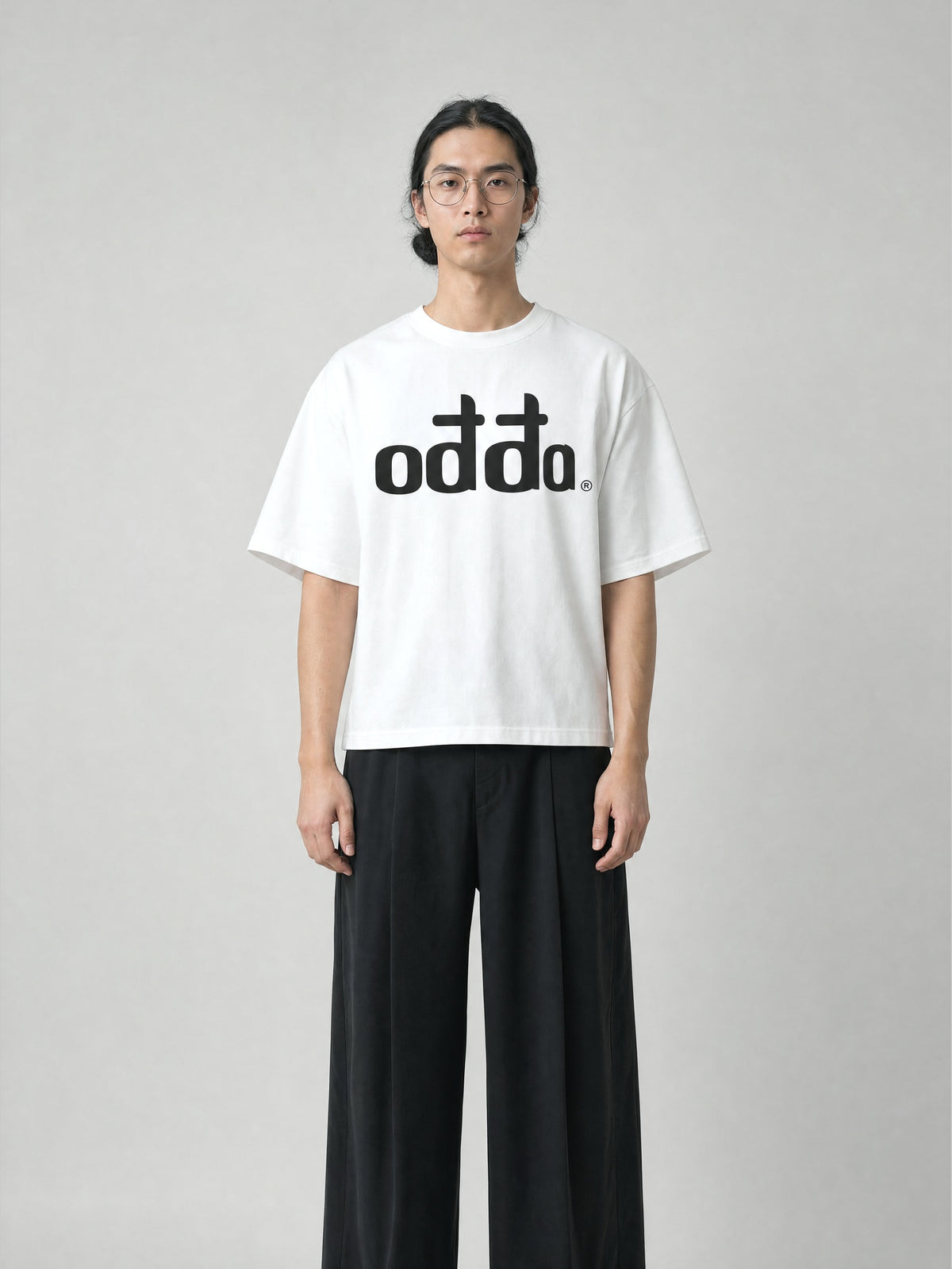 Odda Boxy Tee White