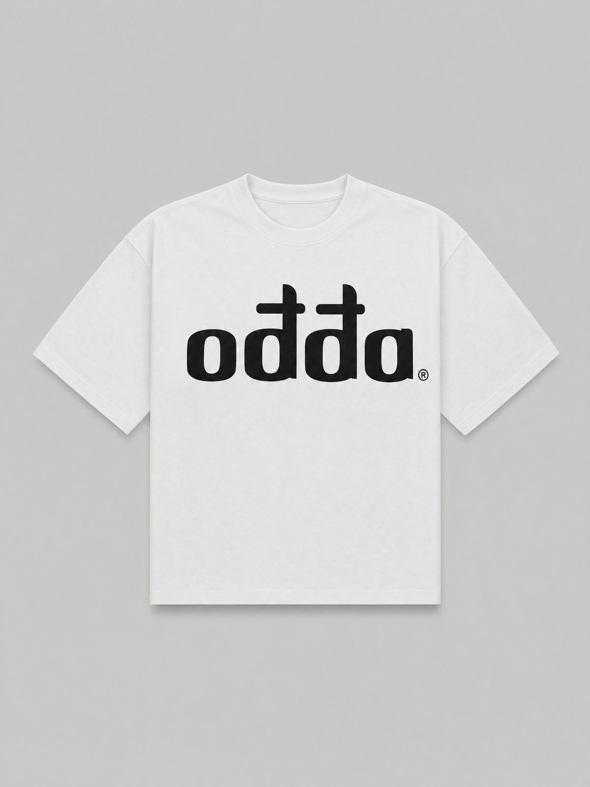 Odda Boxy Tee White