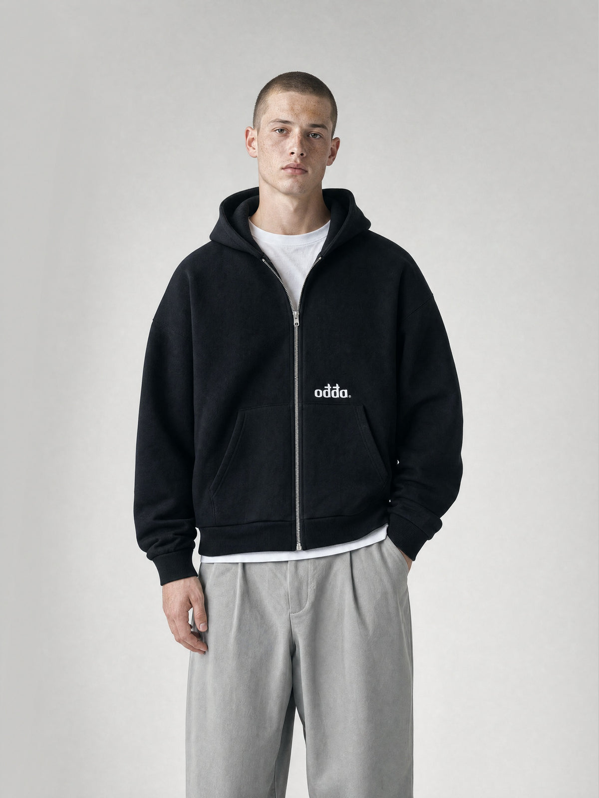 Odda Boxy Zip Hoodie