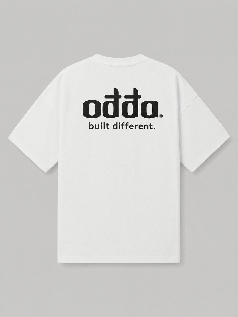 Odda Heavyweight Tee White