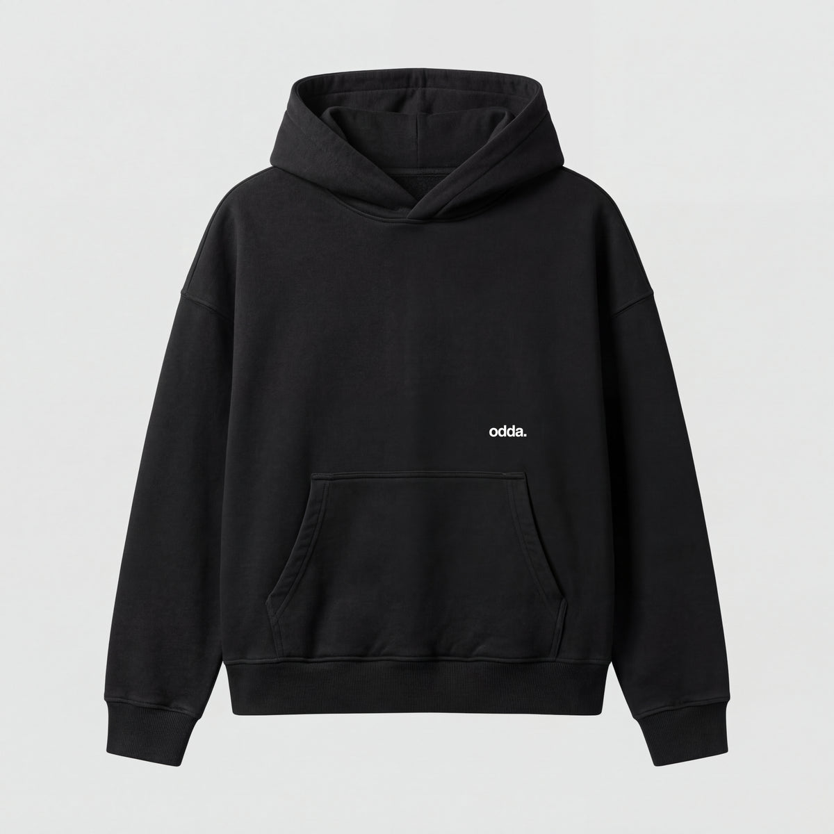Odda Black Hoodie